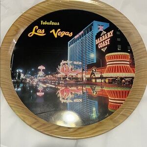 Fabulous Las Vegas Retro Casino Wall Plaque